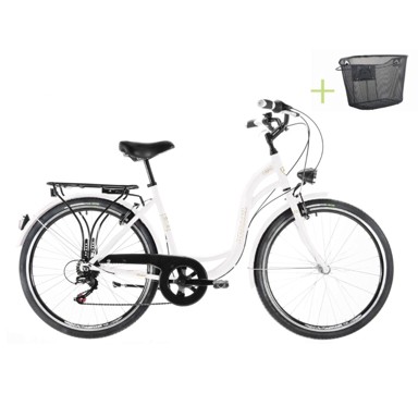 KENZEL Gradski bicikl Dream Royal, 26", bijela